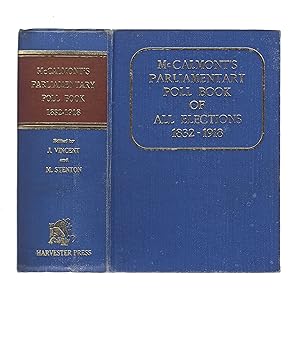 Seller image for McCalmont's Parliamentary Poll Book: British Election Results 1832 - 1918. Eighth Edition with Introduction and Additional Material. for sale by Chaucer Bookshop ABA ILAB