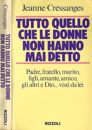 Bild des Verkufers fr Tutto quello che le donne non hanno mai detto zum Verkauf von Biblioteca di Babele