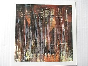 Seller image for Pat Steir Waterfall Series M Knoedler & Co opening March 12 1988 Exhibition invite postcard for sale by ANARTIST