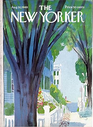 Imagen del vendedor de The New Yorker Magazine, August 30, 1969 a la venta por Dorley House Books, Inc.