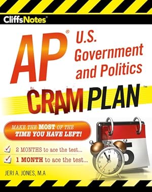 Bild des Verkufers fr CliffsNotes AP U.S. Government and Politics Cram Plan zum Verkauf von GreatBookPricesUK