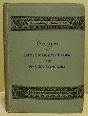 Gruppen- und Substitutionentheorie. (Sammlung Schubert LV)