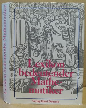 Image du vendeur pour Lexikon bedeutender Mathematiker. mis en vente par Nicoline Thieme