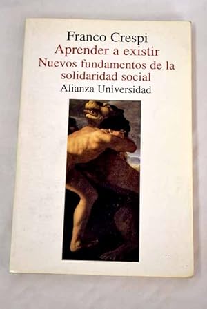 Imagen del vendedor de Aprender a existir a la venta por Alcan Libros