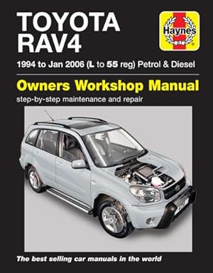 Bild des Verkufers fr Toyota RAV4 (94 to Jan 06) (L to 55 reg) Petrol & Diesel : step-by-step maintenance and repair zum Verkauf von AHA-BUCH GmbH