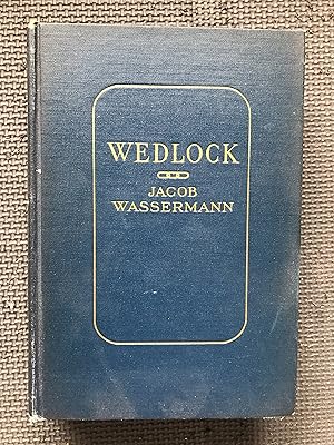 Seller image for Wedlock for sale by Cragsmoor Books