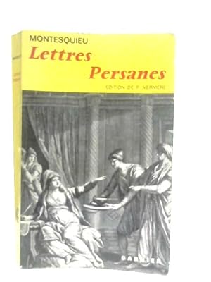 Imagen del vendedor de Lettres Persanes a la venta por World of Rare Books