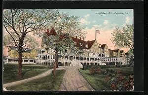 Postcard Augusta, GA, Hotel Bon-Air