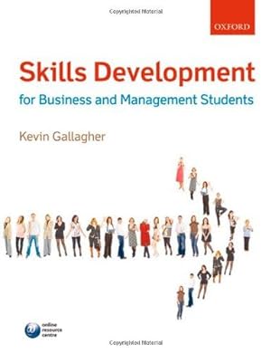 Image du vendeur pour Skills Development for Business and Management Students mis en vente par WeBuyBooks