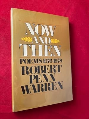 Seller image for Now and Then: Poems 1976-1978 (SIGNED 1ST) for sale by Back in Time Rare Books, ABAA, FABA