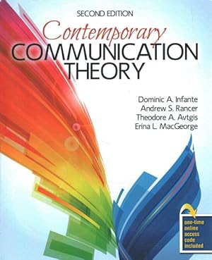 Imagen del vendedor de Contemporary Communication Theory a la venta por GreatBookPrices