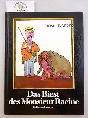 Bild des Verkufers fr Das Biest des Monsieur Racine. Deutsch von Hans Manz. zum Verkauf von Chiemgauer Internet Antiquariat GbR