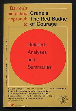 Bild des Verkufers fr Barron's Simplified Approach to Crane's The Red Badge of Courage zum Verkauf von Between the Covers-Rare Books, Inc. ABAA