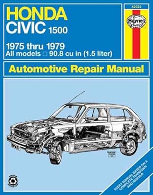 Immagine del venditore per Haynes Honda Civic 1500 Cvcc Manual No. 297 : '75-'79 venduto da GreatBookPrices