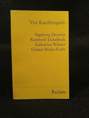 Seller image for Vier Kurzhrspiele for sale by ANTIQUARIAT Franke BRUDDENBOOKS