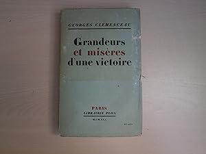 Seller image for GRANDEURS ET MISERES D'UNE VICTOIRE for sale by Le temps retrouv
