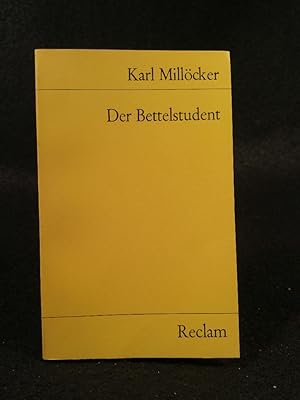 Imagen del vendedor de Der Bettelstudent. a la venta por ANTIQUARIAT Franke BRUDDENBOOKS