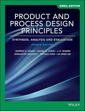 Immagine del venditore per Seider, W: Product and Process Design Principles venduto da moluna