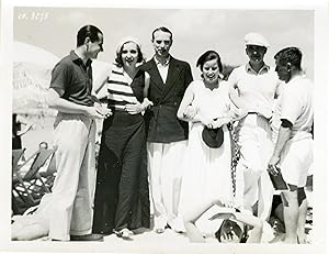 "LA CHANCE" Réalisé par René GUISSART à JUAN-les-PINS en 1931 d'après la pièce d'Yves MIRANDE ave...