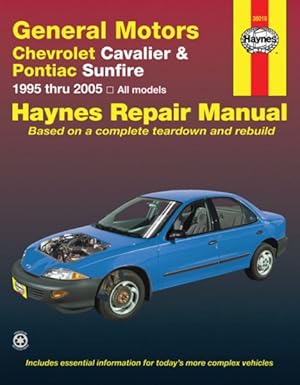 Immagine del venditore per Haynes Repair Manual General Motors Chevrolet Cavalier & Pontiac Sunfire 1995 Thru 2005 venduto da GreatBookPrices