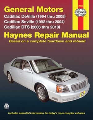 Immagine del venditore per Haynes Repair Manual General Motors Cadillac Deville, Seville, and DTS venduto da GreatBookPrices