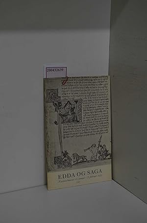 Image du vendeur pour Edda og Saga. Nationalmuseet 17. Januar-8. Februar 1953 mis en vente par ralfs-buecherkiste