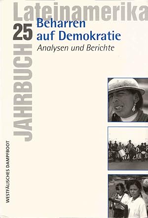 Seller image for Beharren auf Demokratie (Lateinamerika Jahrbuch, 25) for sale by Schrmann und Kiewning GbR