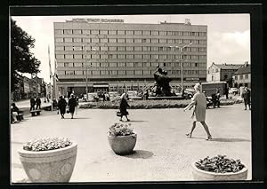 Ansichtskarte Schwerin, Hotel Stadt Schwerin