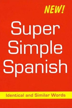 Immagine del venditore per Super Simple Spanish: Identical and Similar Words venduto da WeBuyBooks