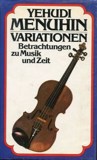 Bild des Verkufers fr Variationen. Betrachtungen zu Musik u. Zeit. zum Verkauf von Bcher Eule