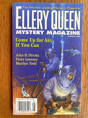 Imagen del vendedor de Ellery Queen Mystery Magazine August 2001 a la venta por Scene of the Crime, ABAC, IOBA