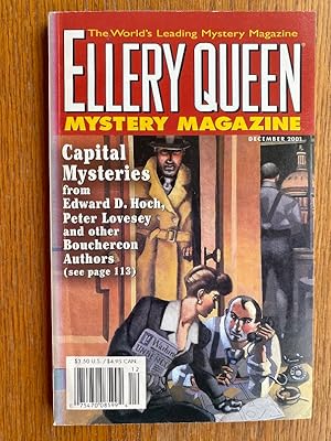 Bild des Verkufers fr Ellery Queen Mystery Magazine December 2001 zum Verkauf von Scene of the Crime, ABAC, IOBA