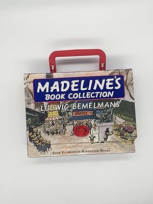 Seller image for Madeline's Book Collection: Four Unabridged Hardcover Books (Madeline; Madeline and the Bad Hat; Madeline's Rescue; Madeline in London) for sale by Rivendell Books Ltd.