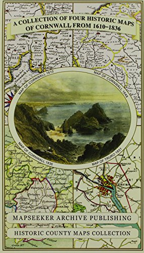 Seller image for Collection of Four Historic Maps of Cornwall from 1610-1836 (Historic Counties Map Collection) [Map ] for sale by booksXpress