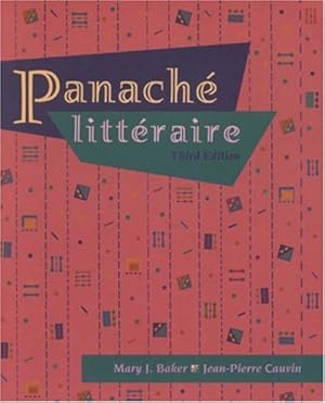 Seller image for Panache litteraire (with Audio Tape) (World Languages) by Baker, Mary J., Cauvin, Jean-Pierre [Paperback ] for sale by booksXpress