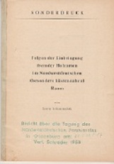 Bild des Verkufers fr Folgen der Einbringung fremder Holzarten im Nordwestdeutschen (besonders kstennahen) Raum. zum Verkauf von Buchversand Joachim Neumann