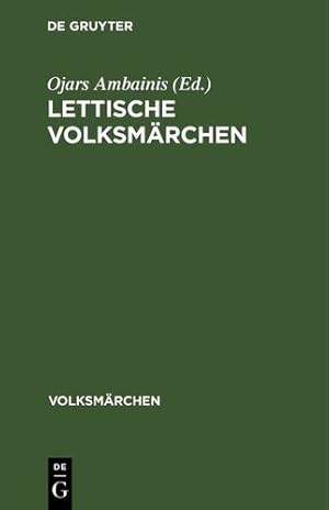 Seller image for Lettische Volksm¤rchen (German Edition) [Hardcover ] for sale by booksXpress