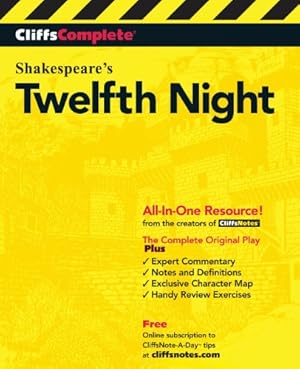 Bild des Verkufers fr CliffsComplete Twelfth Night by Shakespeare, William [Paperback ] zum Verkauf von booksXpress