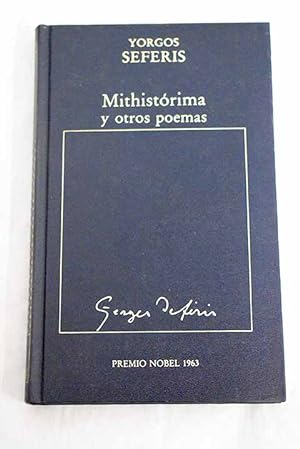 Imagen del vendedor de Mithistrima y otros poemas a la venta por Alcan Libros