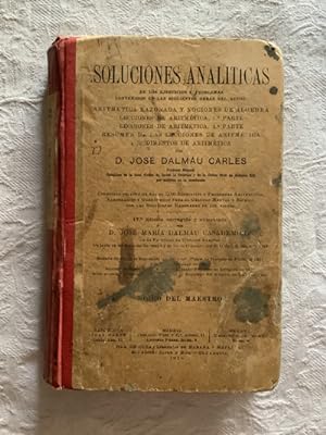 Seller image for Soluciones analticas for sale by Libros Ambig
