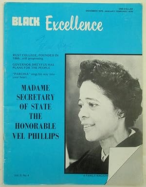 Black Excellence. A Family Magazine. December 1978-January 1979