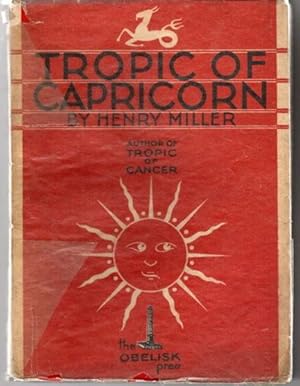 Imagen del vendedor de Tropic of Capricorn, a la venta por nika-books, art & crafts GbR