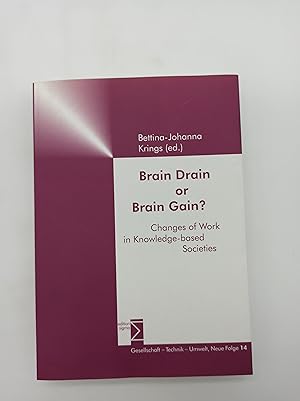 Bild des Verkufers fr Brain Drain or Brain Gain?: Changes of Work in Knowledge-based Societies zum Verkauf von Armoni Mediathek