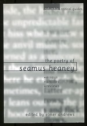 Seller image for The Poetry of Seamus Heaney (Columbia Critical Guides) for sale by Between the Covers-Rare Books, Inc. ABAA