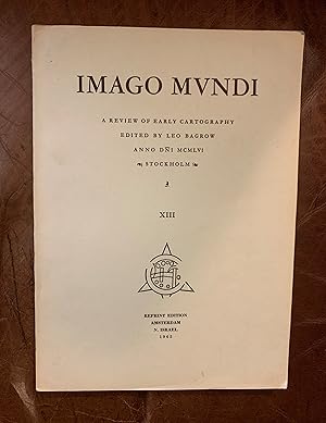 A Letter Dated 1577 From Mercator to John Dee By E. G. R. Taylor Imago Mundi A Review Of Early Ca...