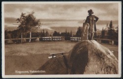 Seller image for Kragstenen Voksenkollen Postcard Sepia Tone for sale by Postcard Anoraks