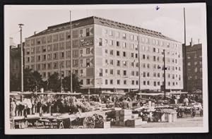 Stockholm Sweden Postcard Hotell Malmen Real Photo Postcard