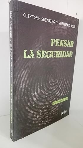 Seller image for PENSAR LA SEGURIDAD for sale by LIBRERIA  SANZ