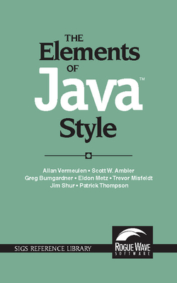 Seller image for The Elements of Java(tm) Style (Paperback or Softback) for sale by BargainBookStores