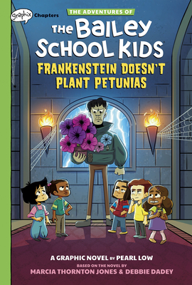 Bild des Verkufers fr Frankenstein Doesn't Plant Petunias: A Graphix Chapters Book (the Adventures of the Bailey School Kids #2) (Hardback or Cased Book) zum Verkauf von BargainBookStores